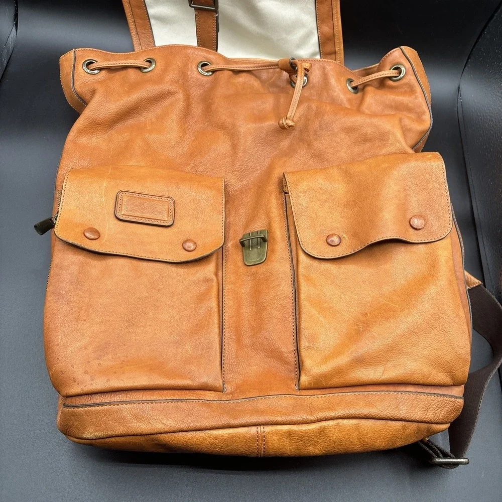 TUMI 35th Anniversary Limited‎ Backpack Sienna Brown Pre-owned Leather Bag